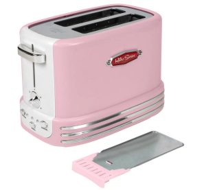 Better looking pink retro toaster