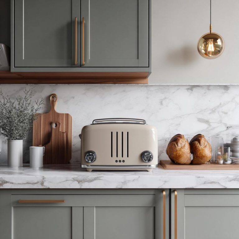 Retro Toaster in a modern Kitchen