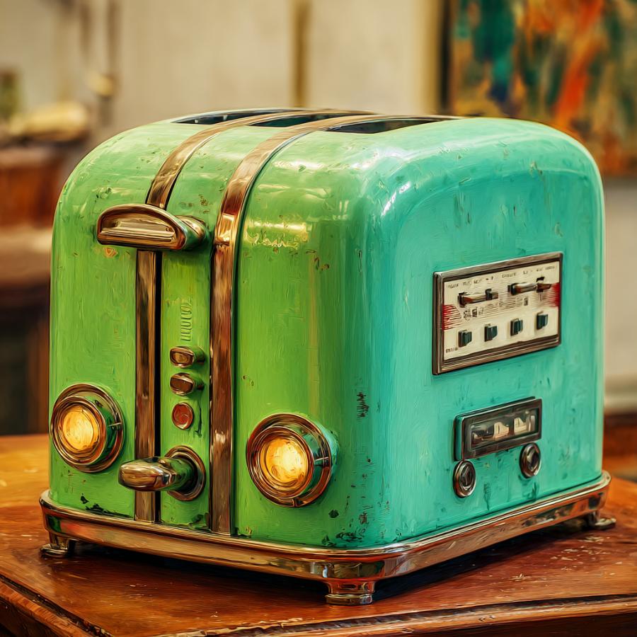 1960s Vintage Toaster