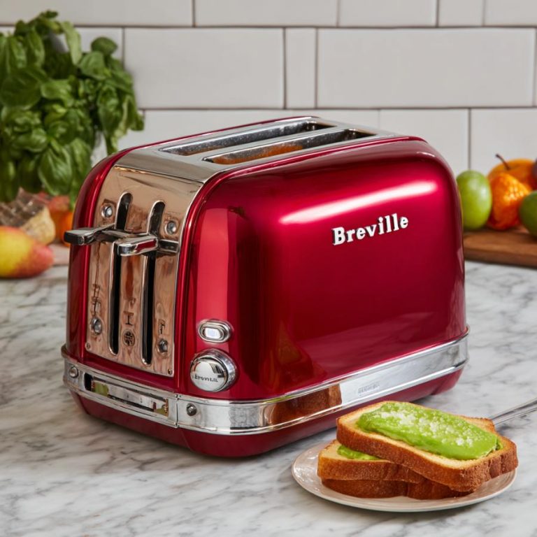 Breville Luxe 2 slice retro toaster - Velvet Red